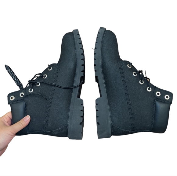 Timberland Prem 6" Waterproof Boot Black Helcor Boys US 7, Equiv to women US 8.5 - Picture 14 of 15